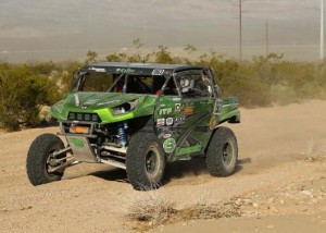 Riding on ITP Bajacross tires, Dave Lytle drove his No. 1963 Kawasaki to the win in the 850P class at the Mint 400 BITD event.