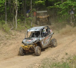 The Mountaineer Run GNCC XC1 Modified class victory in West Virginia pushed Chaney Racing / Turnkey / Can-Am Maverick driver Kyle Chaney into the class points lead after three rounds of racing. 