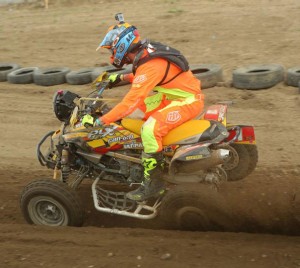 The PLX team of Mathieu Deroy, Keven Vachon and Bobby Desjardins took second overall during the General ATV race aboard a Can-Am DS 450. 