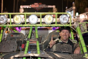 Burnett and the entire MB Motorsports / Can-Am team overcame several challenges on their way to winning the 2014 SCORE Baja 500. Burnett, how has reached the podium at every round, is now in sole possession of first place after three rounds of racing. 