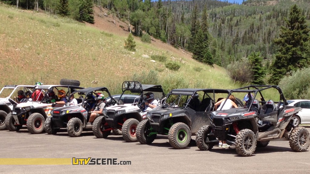 We had a great group of very capable UTVs along on this trip. All of us enjoyed every mile of trail.