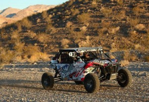 The Can-Am / ITP / Murray Racing team tallied a third-place podium finish at the Best In The Desert Vegas To Reno race in Nevada.