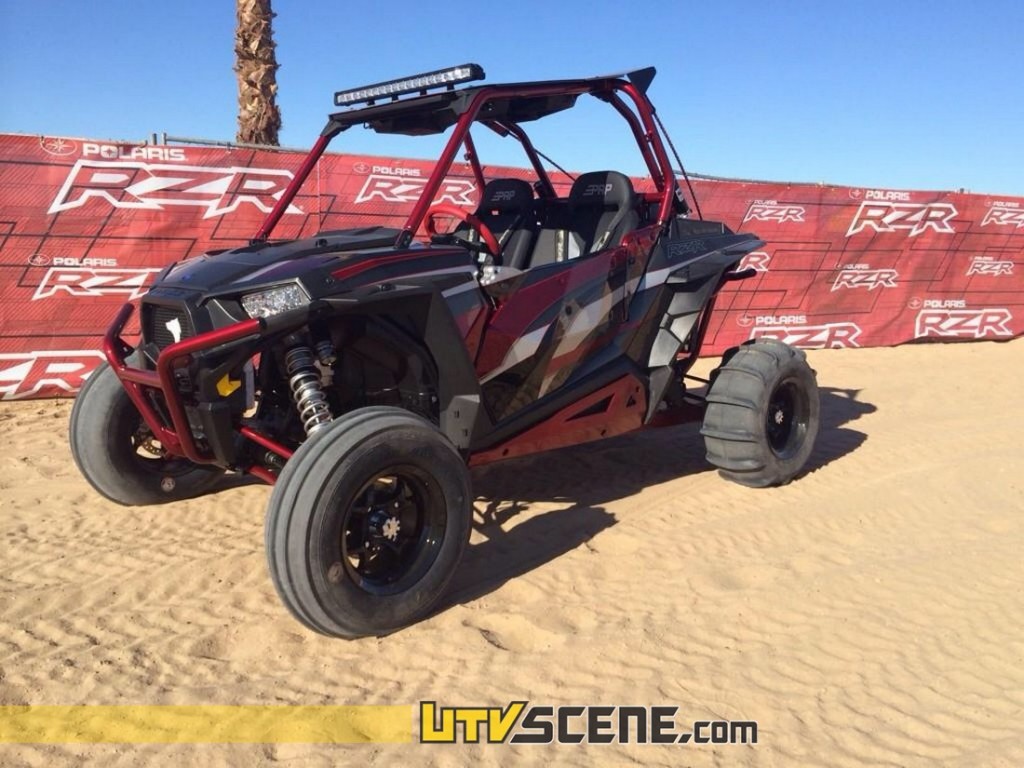 Every guest who registered into Camp RZR was entered to win this decked out custom RZR XP1000!