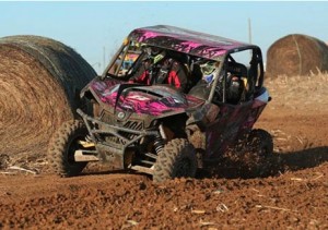 Kyle Chaney and co-pilot Chris Bithell, winners of three rounds this year, took eighth place at the AMSOIL Ironman GNCC, but scored enough season points to win the GNCC XC1 Modified SxS class championship in their ITP Terracross tire-equipped Can-Am Maverick 1000R, which was dressed in pink for Breast Cancer Awareness Month.