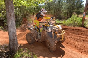 Bryan Buckhannon, the defending GNCC 4x4 Pro class champion, rode his Can-Am Renegade 800R X xc 4x4 to victory and the class points lead at round four of the 2015 AMSOIL GNCC series. 