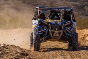 Logan Gastel took the No. 969 Rugged Radios / RacerTech Can-Am Maverick Turbo to a second place finish in the UTV Turbo class at the Parker 250.