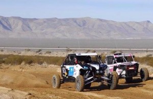 UTV Unlimited class competitors Malcolm Sneed III (Can-Am / S3 Racing) and Lacrecia Beurrier (Polaris / DragonFire Racing) ran side-by-side for a bit during the Henderson 250. Beurrier, who secured the class title at the previous round, took the class win at the BITD series finale. Both teams ran the proven ITP UltraCross R Spec tires on their UTVs.
