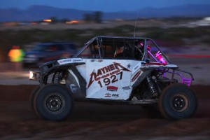 Johnny Angal (UTV Inc. / Polaris) still leads the class in points after posting a strong fourth-place finish in the BlueWater Desert Challenge.