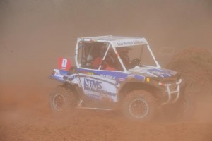 South Carolina presented dusty conditions for the Side-by-Side race. 