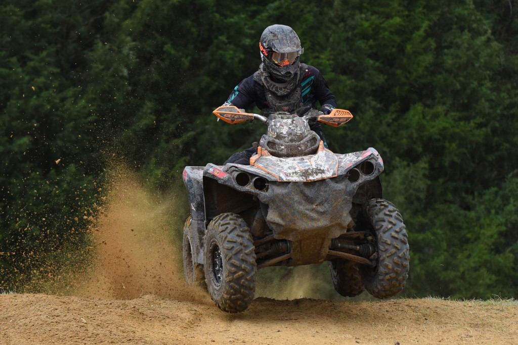 Can-Am Outlander XT-P racer Cody Miller notched his first GNCC 4x4 Pro class win of the year this past weekend in South Carolina. 