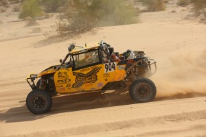 The Desert Toyz / Can-Am Maverick team of brothers Cory and Scott Sappington posted a thrilling 1-1 two-day score card to win the Best In The Desert BlueWater Desert Challenge in Arizona.