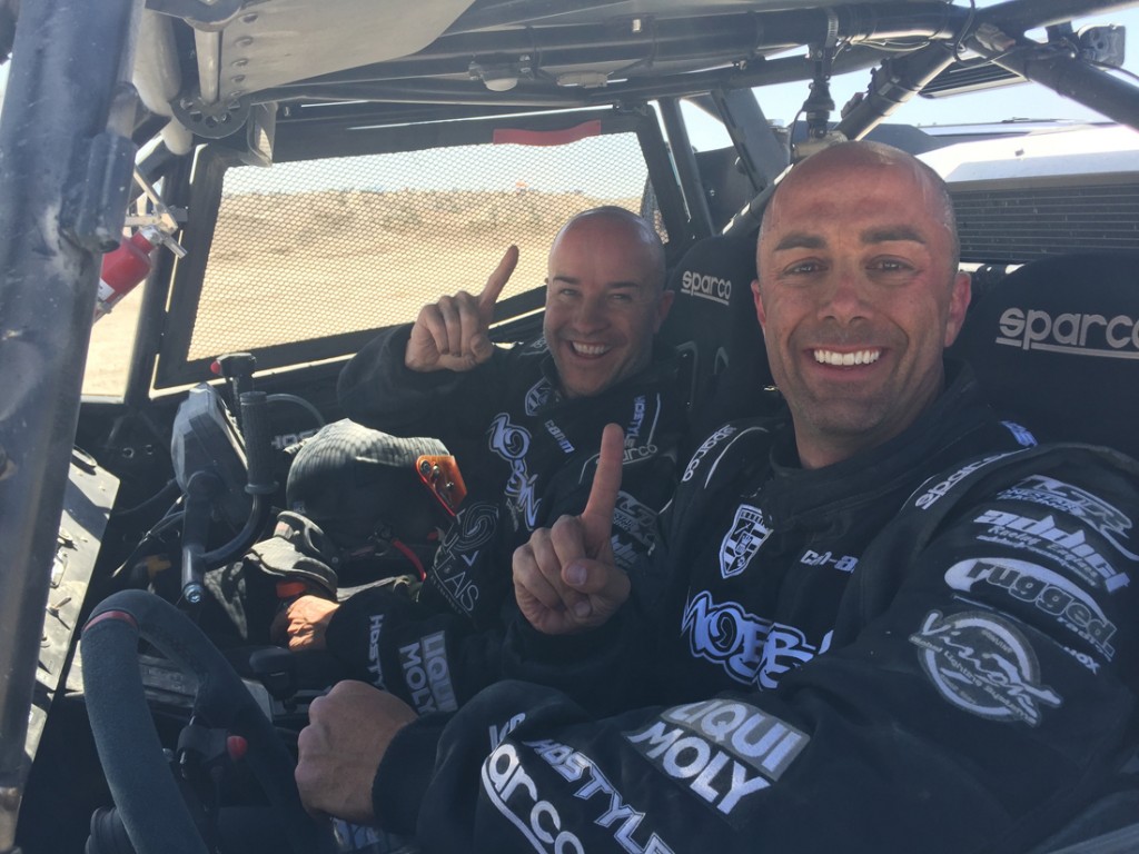 St. George, Utah's Michael Isom and co-pilot Zack Cooper were the top finishing Pro Unlimited UTV team in the Safecraft UTVWC long course desert race. Isom's time of 03:35:17.838 beat the runner-up finisher (also in a Can-Am Maverick X3 vehicle) by almost 20 minutes.