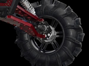 Bigger tires, longer suspension or a lift kit is no problem with the Super ATV arms, axles and tie rods we upgraded with.